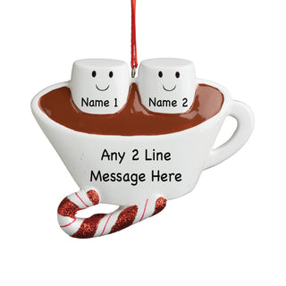 Personalized Hot Chocolate Family of Two