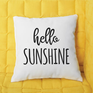 Hello Personalized Throw Pillow