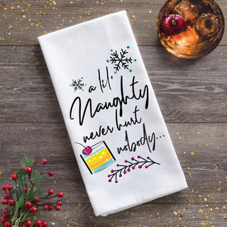 A Lil' Naughty Tea Towel
