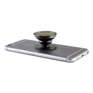 Floral Name Personalized Phone Grip