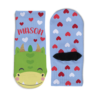 Dragon Personalized Toddler Socks