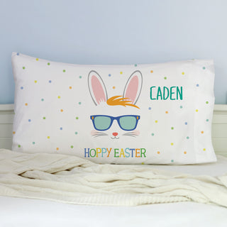 Handsome Hare Boy's Personalized Pillowcase