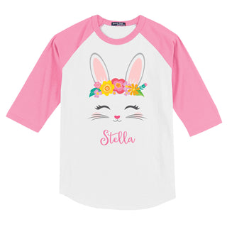 Beautiful Bunny Personalized Pink Sports Jersey