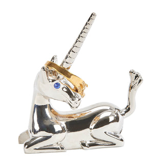 Silver Unicorn Ring Holder