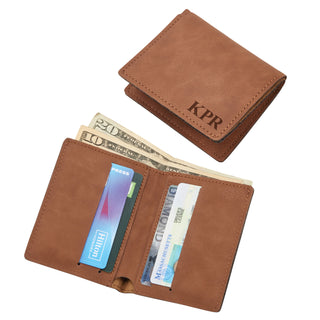 Monogram Caramel Leatherette Wallet