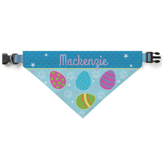 Easter Eggs Personalized Dog Bandana