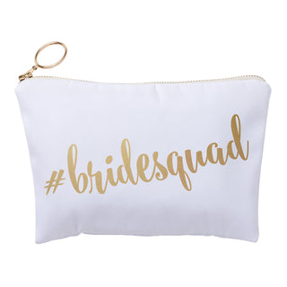 Gold Hashtag Personalized Zipper Pouch