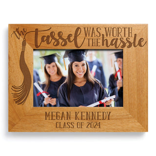 Worth the Hassle Personalized Picture Frame