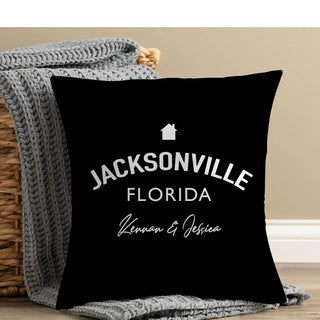 Neighborhood Personalized Throw Pillow