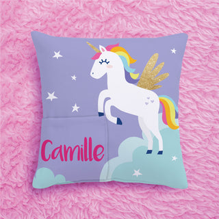 Unicorn Personalized Tooth Fairy Pillow