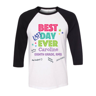 Best Last Day Ever Autograph Adult Sports Jersey
