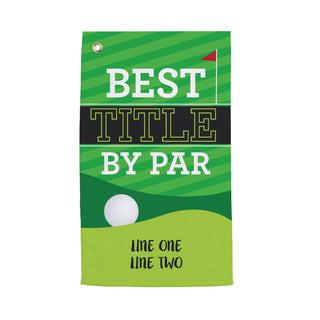 Best By Par Personalized Golf Towel