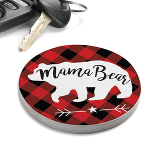 Mama and Papa Bear Car Coaster Set