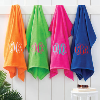 Monogram Terry Loop Small Beach Towel