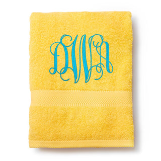 Monogram Terry Loop Large Beach Towel