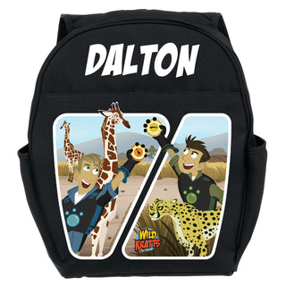 Wild Kratts African Adventures Black Youth Backpack