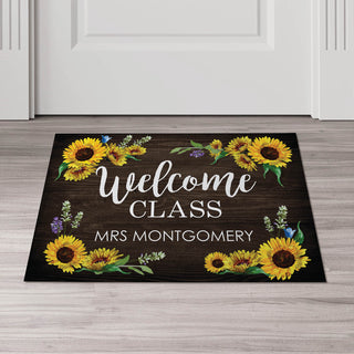 Welcome Class Doormat - 18x27 Inch, 1/8" Thin