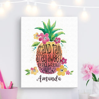 Stand Tall, Stay Sweet 11x14 Canvas