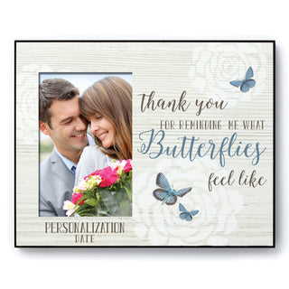 Feeling Butterflies Personalized Picture Frame