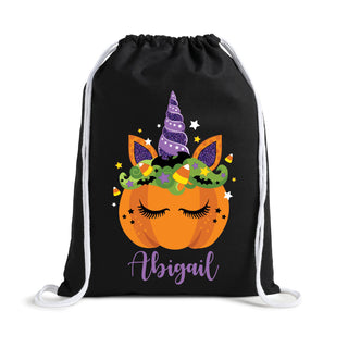 Candy Corn Drawstring Trick-or-Treat Bag