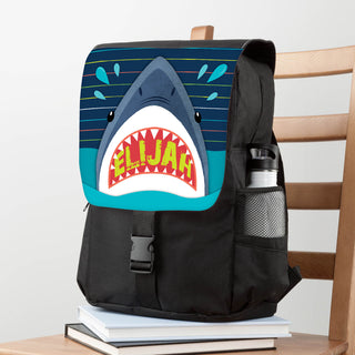 Jawsome Personalized Flap Backpack
