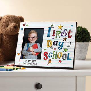 First Day of School Personalized Picture Frame