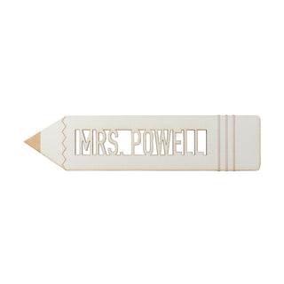 DIY Wood Pencil Plaque