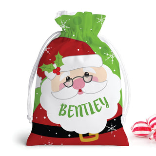 Christmas Characters Mini Drawstring Gift Bag