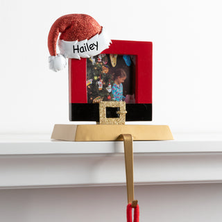 Stocking Holder Personalized Picture Frame