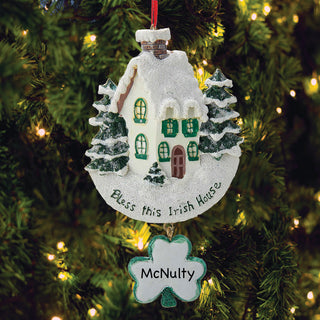 Bless This Irish House Ornament