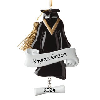 Graduation Gown Personalized Ornament