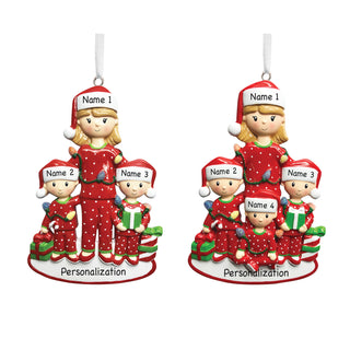 Single Mom with Child Ornament