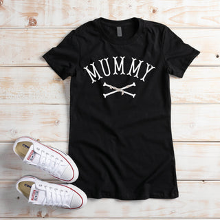 Mummy Adult Black T-shirt