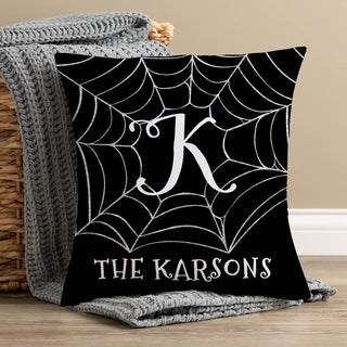 Family Web Personalized Throw Pillow