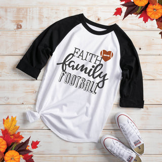 Faith Family Football Adult Sports Jersey
