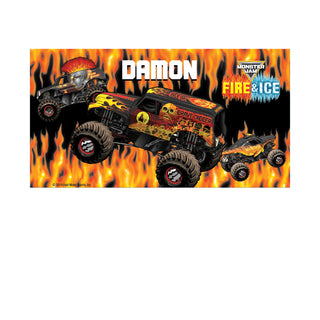 Monster Jam Fire Grave Digger Water Bottle