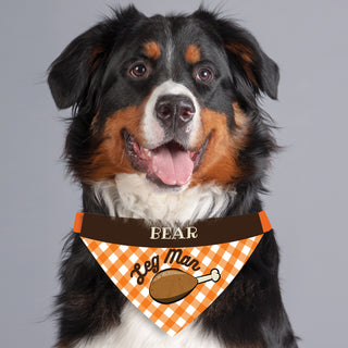 Leg Man Personalized Pet Bandana