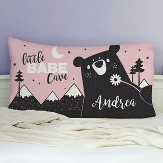 Lil Babe Cave Personalized Pillowcase