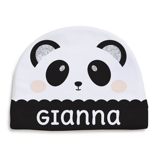 Panda Personalized Fleece Beanie