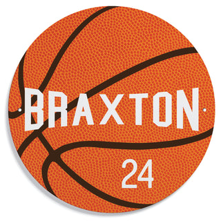 Basketball Personalized Metal Sign