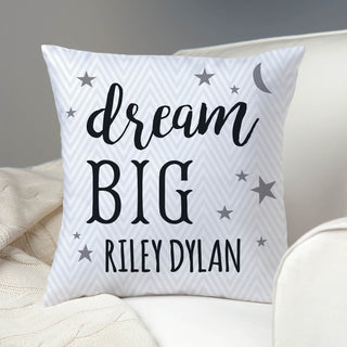 Dream Big Personalized Throw Pillow
