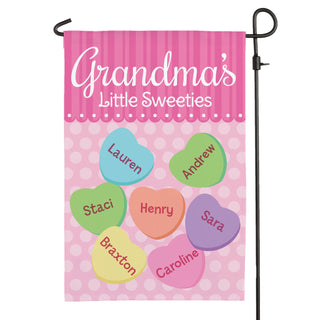 Grandma's Little Sweeties Personalized Garden Flag