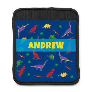 Dino Pattern Personalized Luggage Handle Wrap