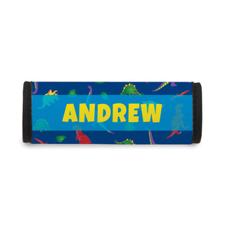 Dino Pattern Personalized Luggage Handle Wrap