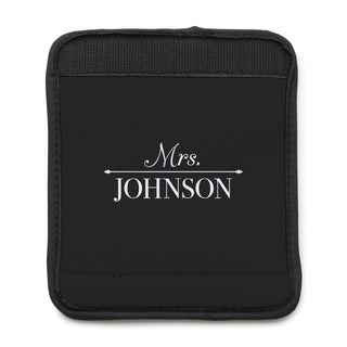 Mrs. Personalized Luggage Handle Wrap