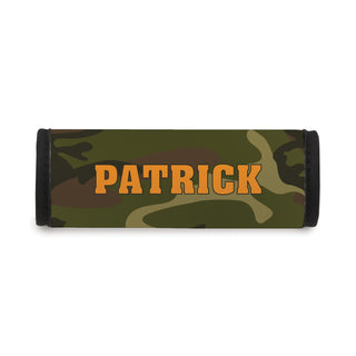 Camo Personalized Luggage Handle Wrap