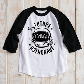 Future Astronaut Personalized Black Sports Jersey