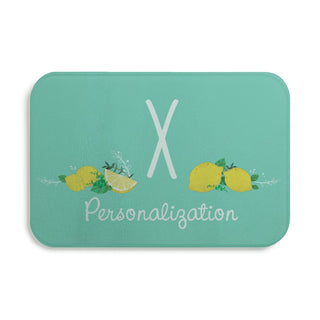 Lemons Personalized Glass Cutting Board