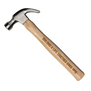 Hammer with Personalized Wood Handle