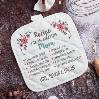 Recipe For Personalized Pot Holder